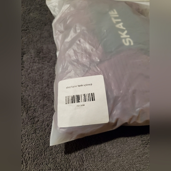 NWT Skatie 'Stephanie Tank' top size P (petite), Spice Red - Picture 11 of 14